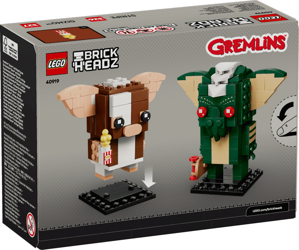 LEGO® BrickHeadz 40919 Figúrky: Gizmo a Stripe z Gremlinov