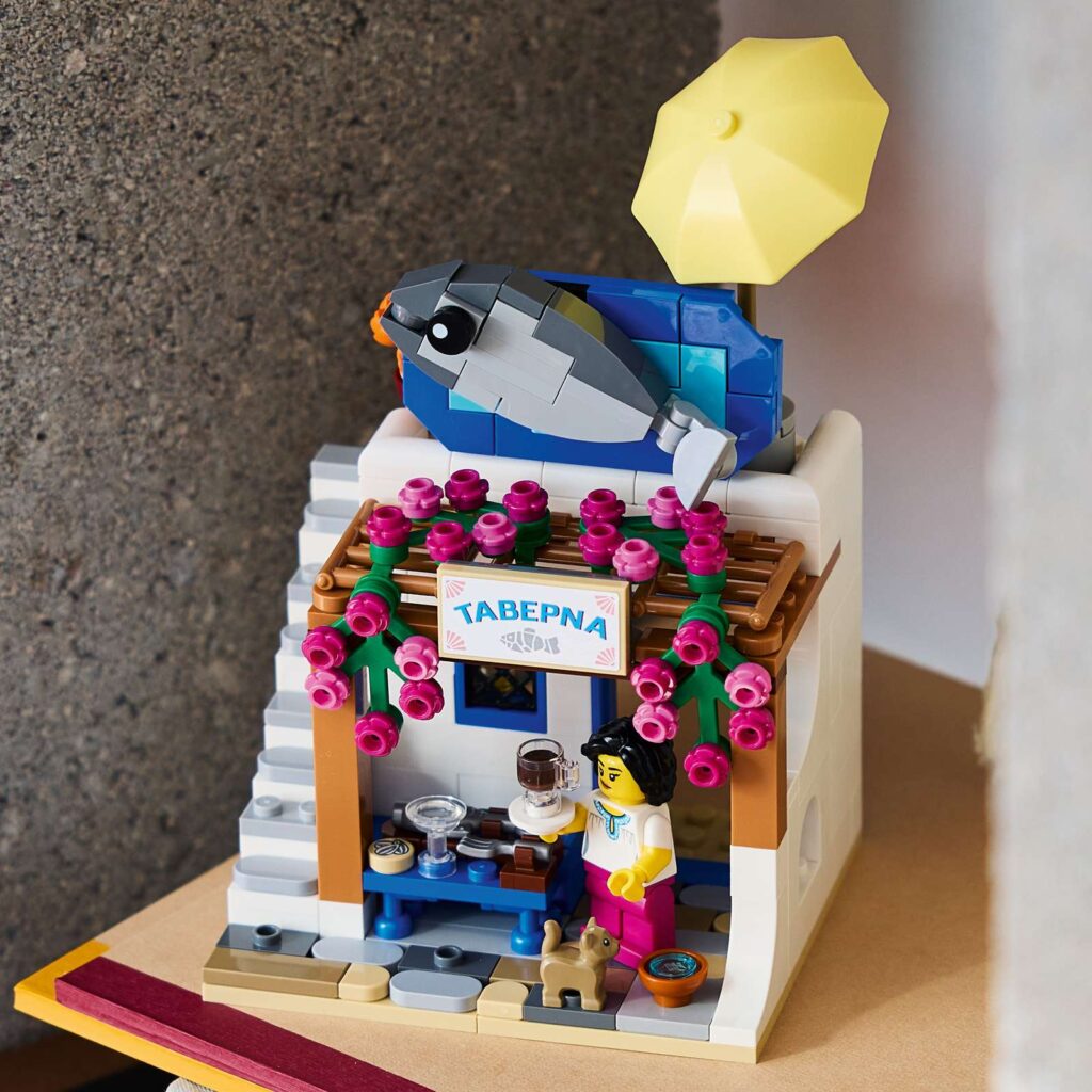 LEGO 40908 Reštaurácie sveta: Grécko