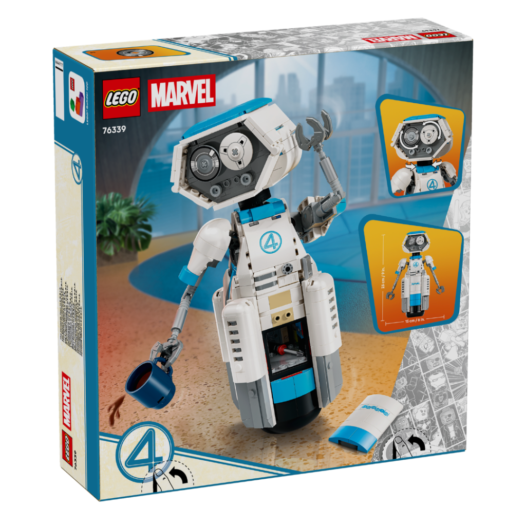 LEGO Marvel 76339 Fantastická 4: H.E.R.B.I.E.
