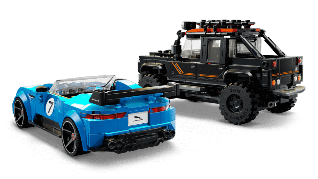 LEGO Speed Champions 77264 Jaguar Project 7 a Land Rover Defender