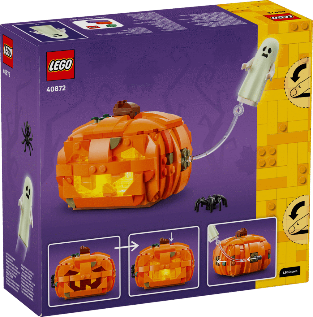 LEGO 40872 Halloweensky tekvicový lampáš