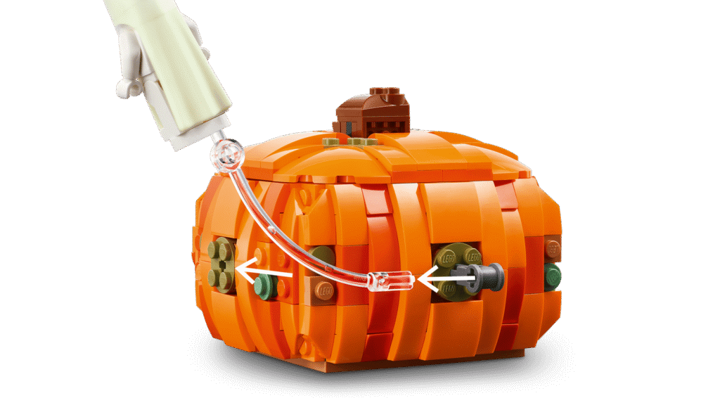 LEGO 40872 Halloweensky tekvicový lampáš