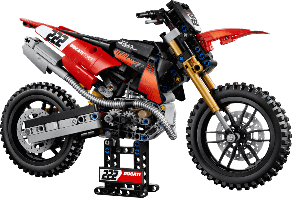 LEGO Technic 42238 Motorka Ducati Desmo450 MX Factory