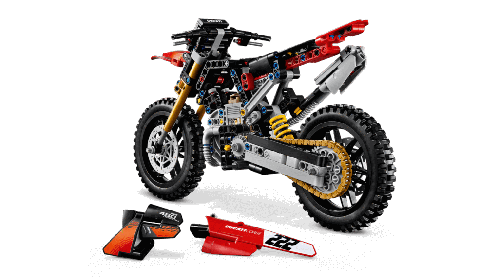LEGO Technic 42238 Motorka Ducati Desmo450 MX Factory