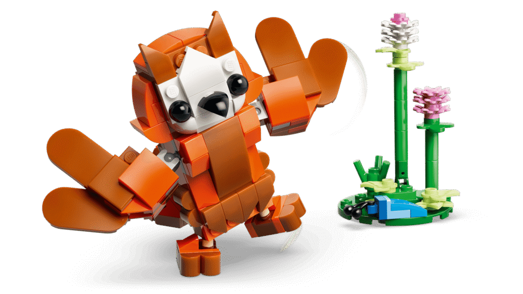 LEGO Creator 3v1 31394 Roztomilé zvieratká: Panda červená