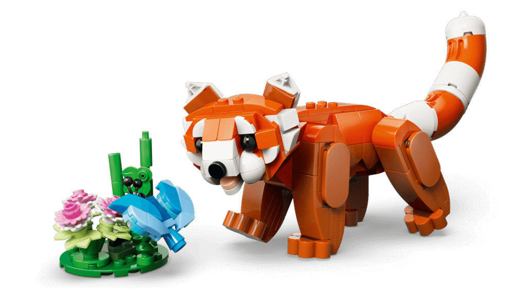 LEGO Creator 3v1 31394 Roztomilé zvieratká: Panda červená
