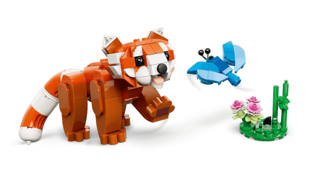 LEGO Creator 3v1 31394 Roztomilé zvieratká: Panda červená