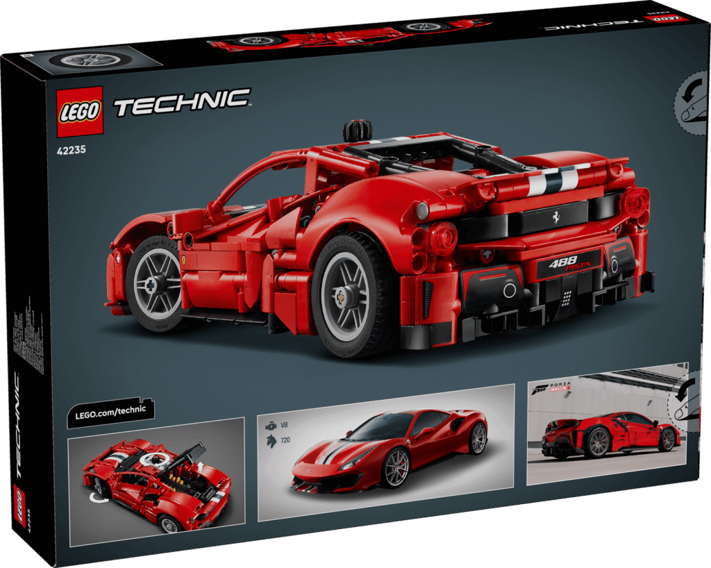 LEGO Technic 42235 Auto Ferrari 488 Pista