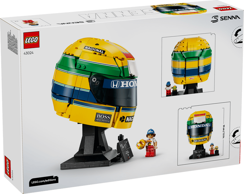 LEGO® Editions 43024 Prilba Ayrton Senna