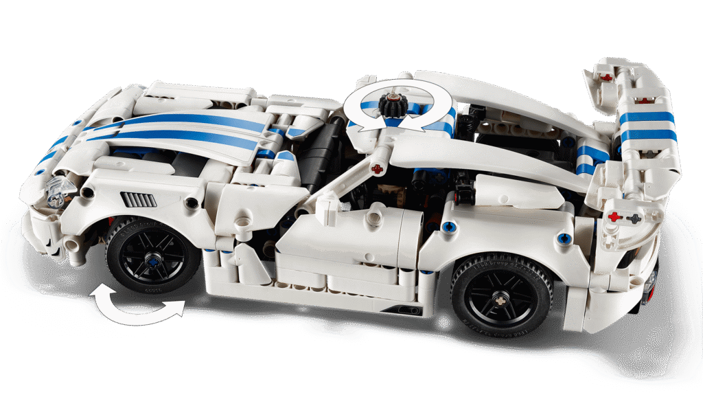 LEGO Technic 42234 Športové auto Dodge Viper GTS-R