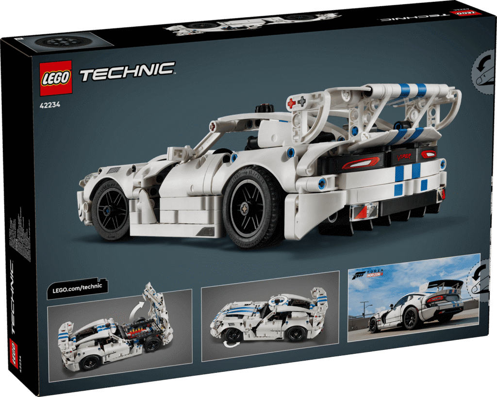 LEGO Technic 42234 Športové auto Dodge Viper GTS-R