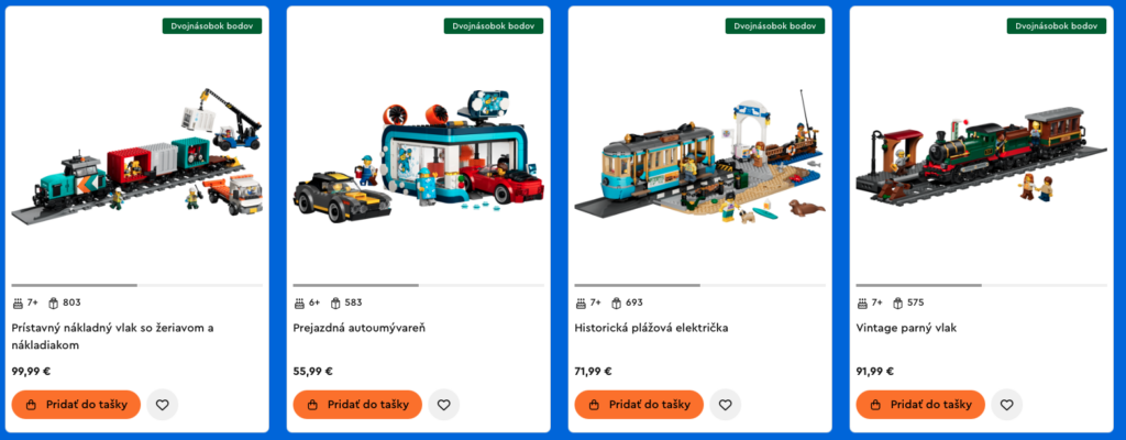 Dvojnásobok LEGO Insiders bodov