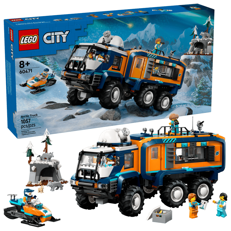 LEGO® City 60471 Nákladné auto s laboratóriom pre prieskumníkov Arktídy
