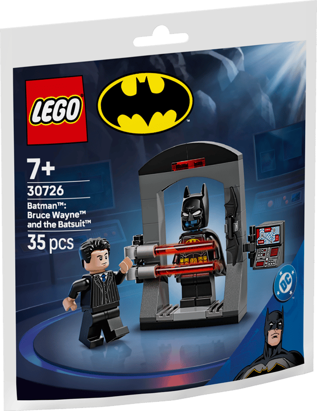LEGO DC 30726 Batman: Bruce Wayne a oblek Batsuit
