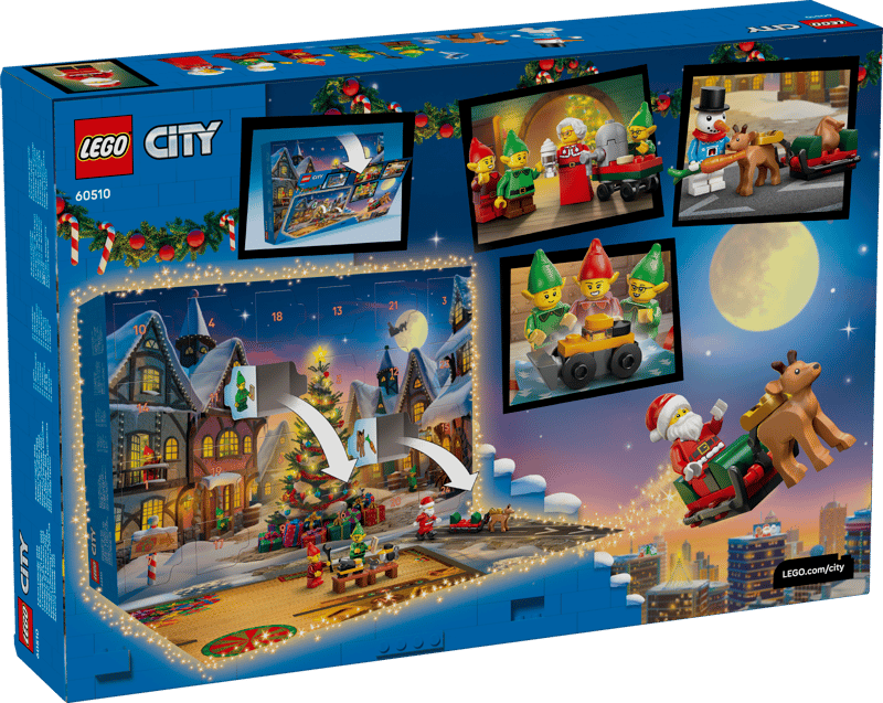 LEGO® City 60510 Adventný kalendár 2026