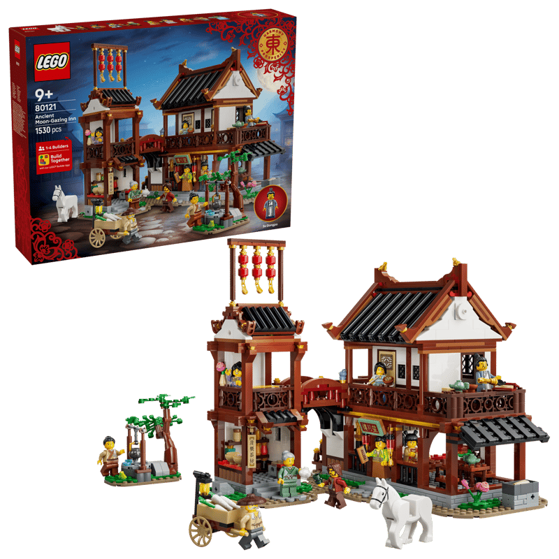 LEGO® 80121 Starobylý hostinec s výhľadom na Mesiac
