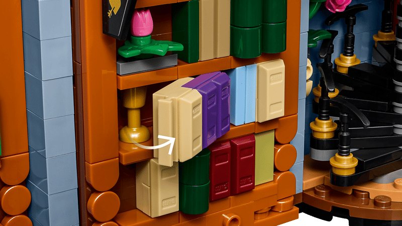 LEGO® Icons 11379 Knižná zarážka: Kníhkupectvo