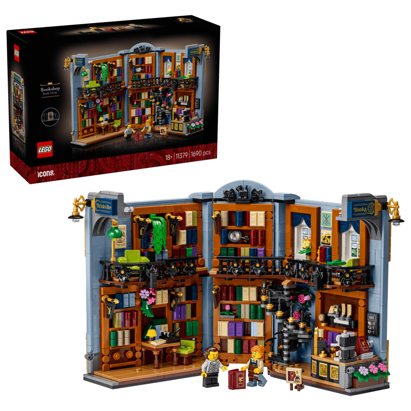 LEGO® Icons 11379 Knižná zarážka: Kníhkupectvo