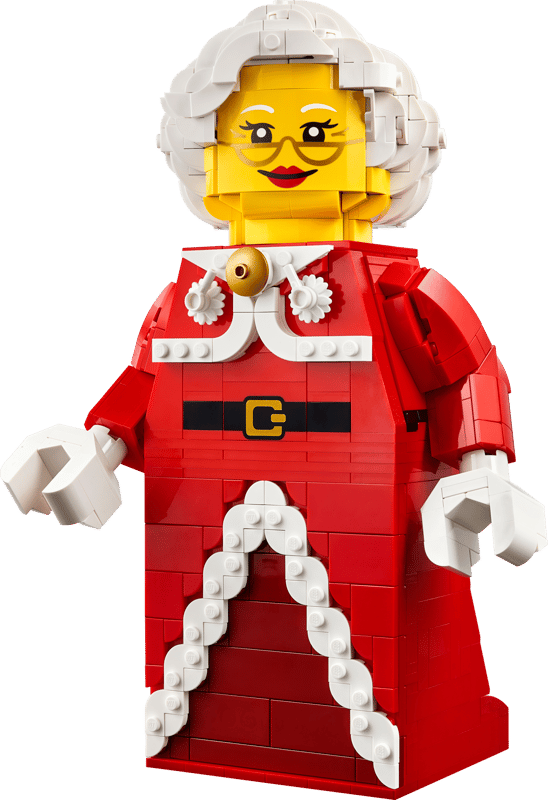 LEGO 40875 Zväčšená minifigúrka pani Clausovej