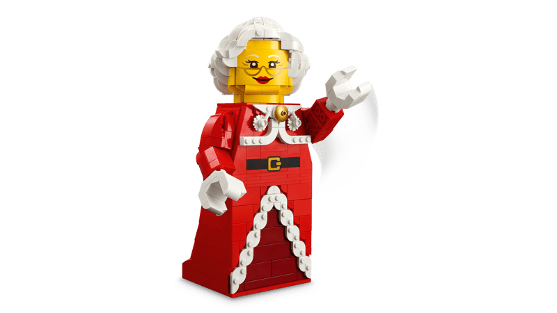 LEGO 40875 Zväčšená minifigúrka pani Clausovej