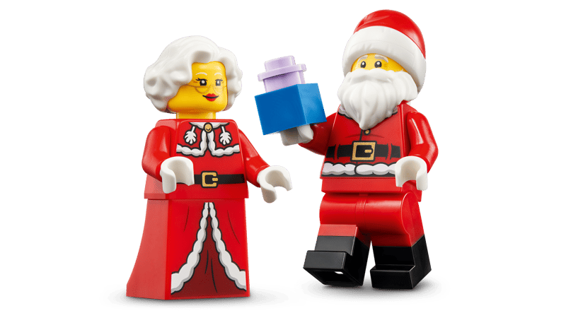 LEGO® 40866 Sviatočné dobrodružstvo na saniach so Santom