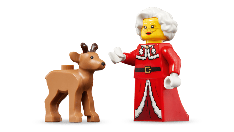 LEGO® 40866 Sviatočné dobrodružstvo na saniach so Santom