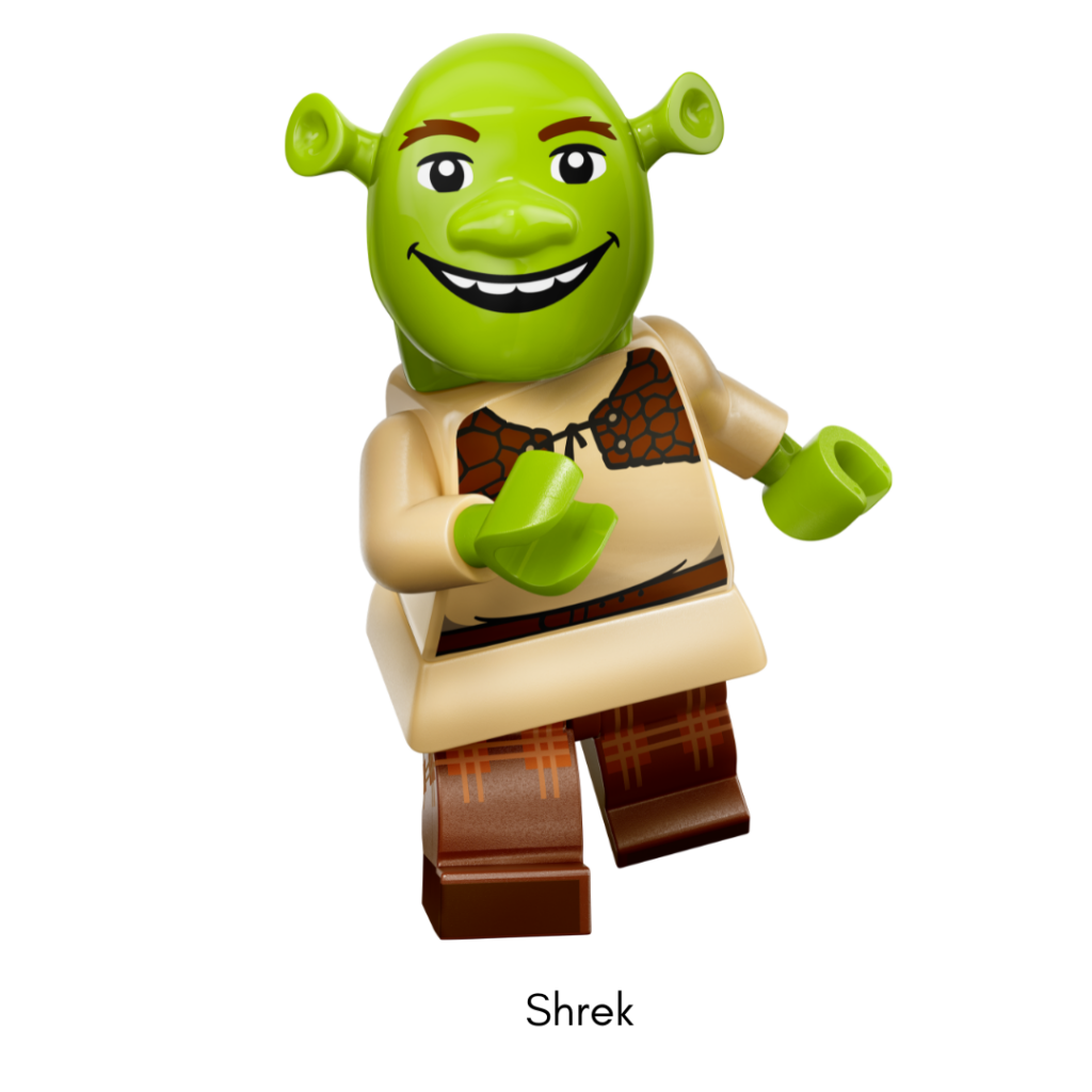 LEGO® Zberateľské minifigúrky 71053 Séria Shrek
