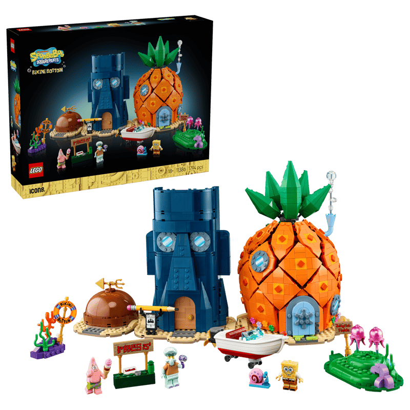 LEGO® Icons 11386 SpongeBob SquarePants: Zátišie bikín