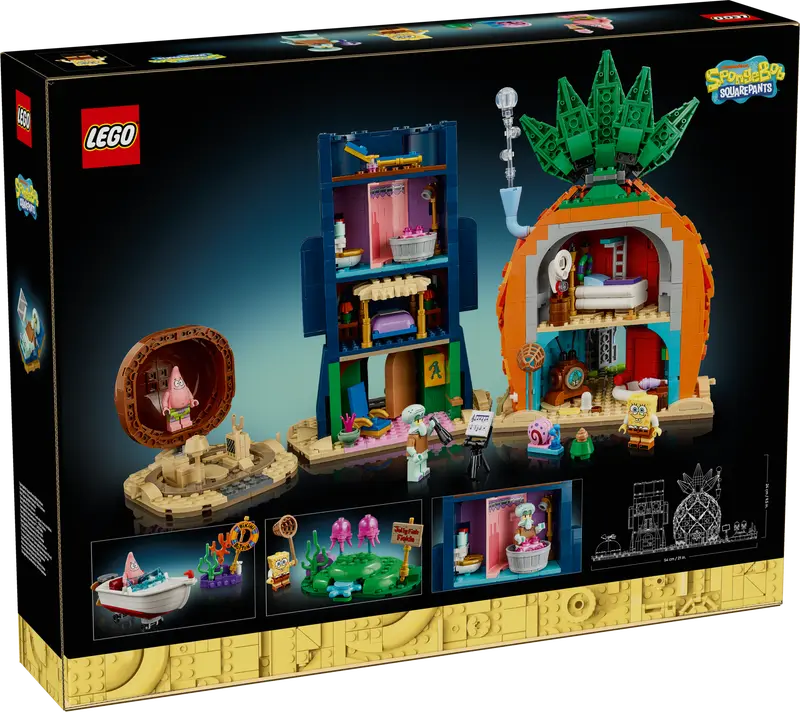 LEGO® Icons 11386 SpongeBob SquarePants: Zátišie bikín