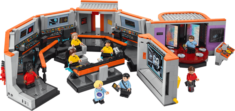 LEGO® Icons 11385 Kapitánsky mostík Star Trek: U.S.S. Enterprise NCC-1701