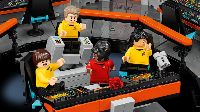 LEGO® Icons 11385 Kapitánsky mostík Star Trek: U.S.S. Enterprise NCC-1701