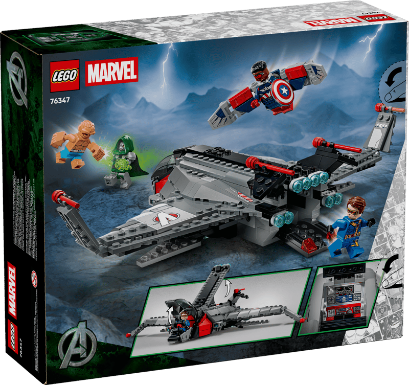 LEGO® Marvel 76347 Avengers: Doomsday Tryskáč Quinjet