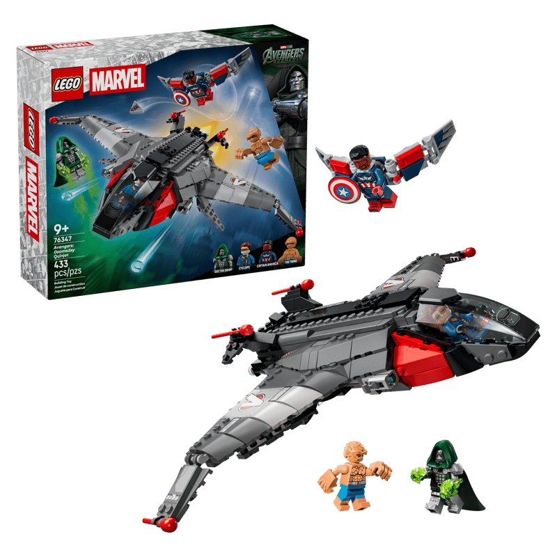 LEGO® Marvel 76347 Avengers: Doomsday Tryskáč Quinjet