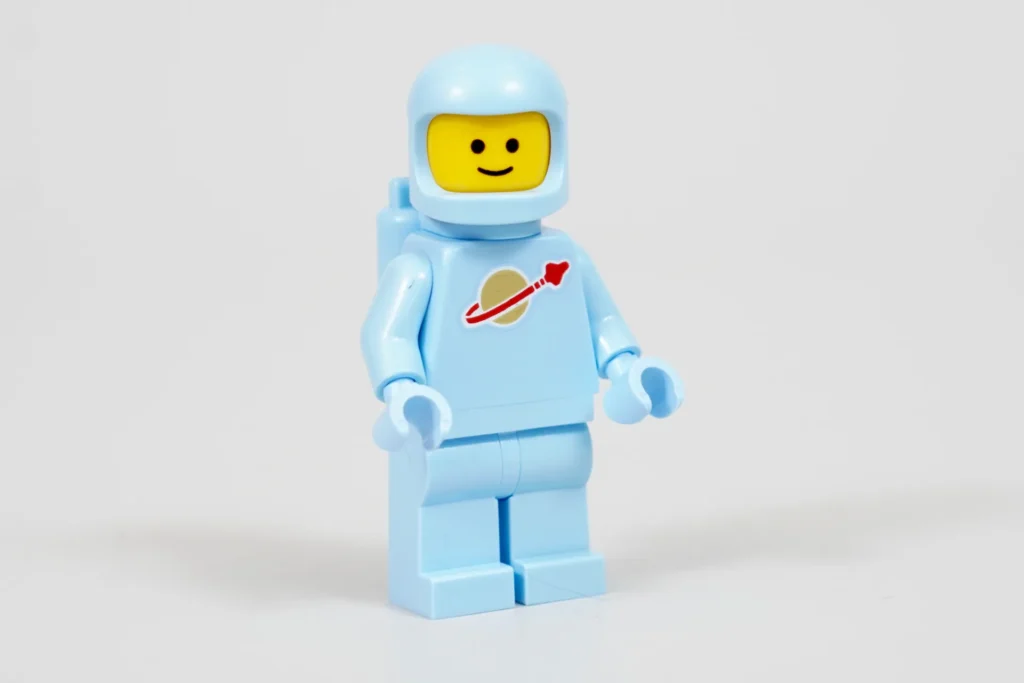 Svetlomodrý astronaut