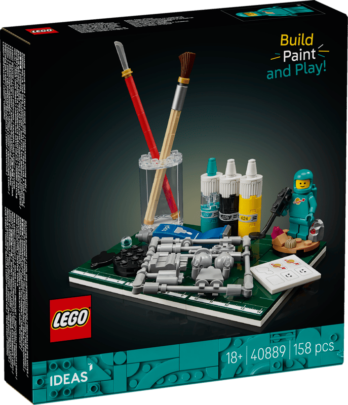 LEGO Ideas 40889 Stavajte, maľujte a hrajte sa!