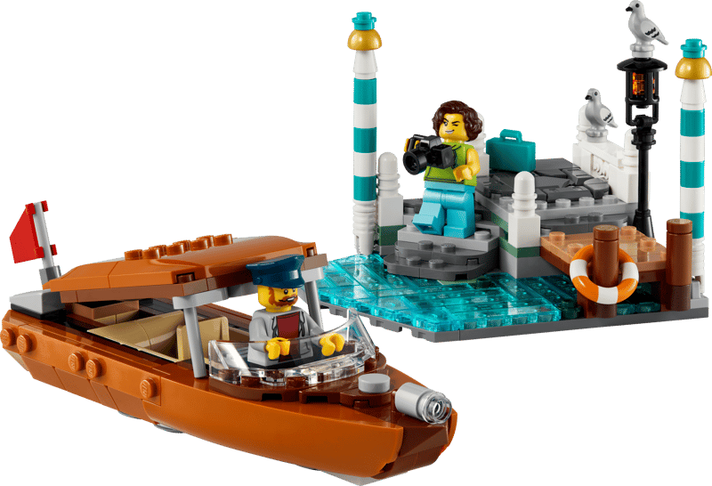 LEGO Icons 40898 Benátsky vodný taxík