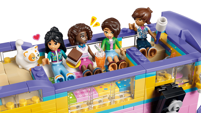 LEGO Friends 42718 Oslava v autobuse priateľstva