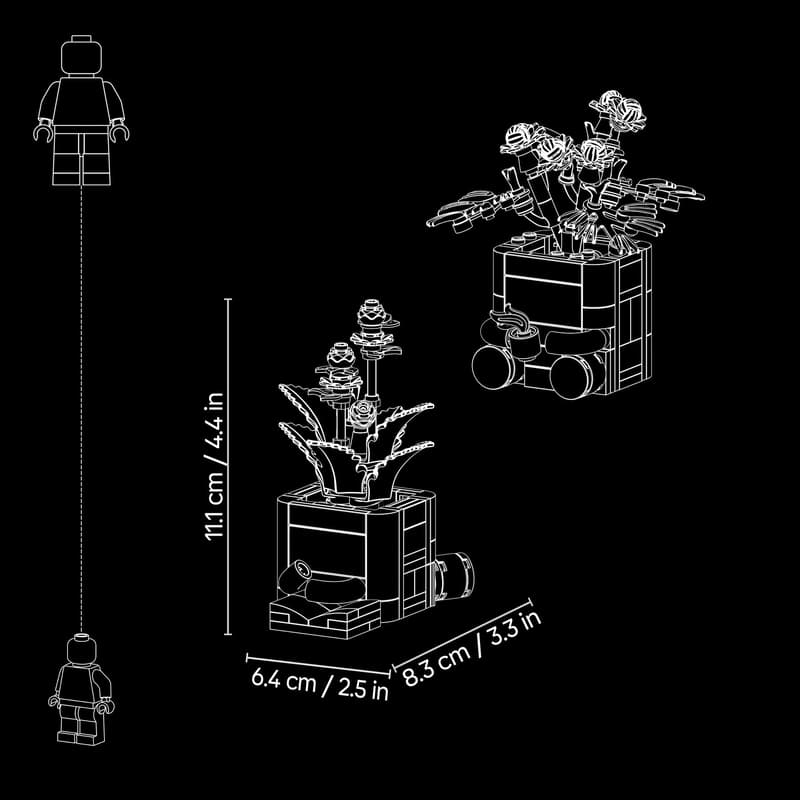 LEGO Botanická kolekcia 10371 Útulné rastlinky
